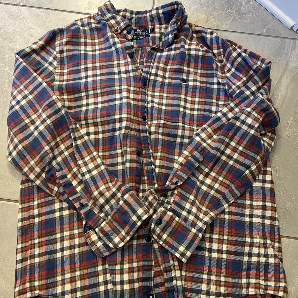 men’s vineyard vines flannel